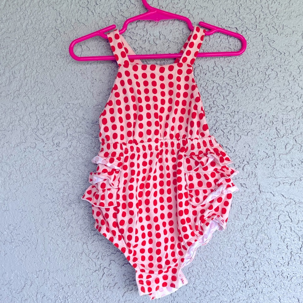 Alice & Ames Orange Dot Bubble size 2